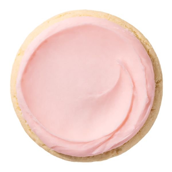 Pink Sugar Crumbl cookie