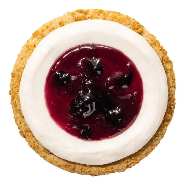 Blueberry Cheesecake Crumbl Cookie
