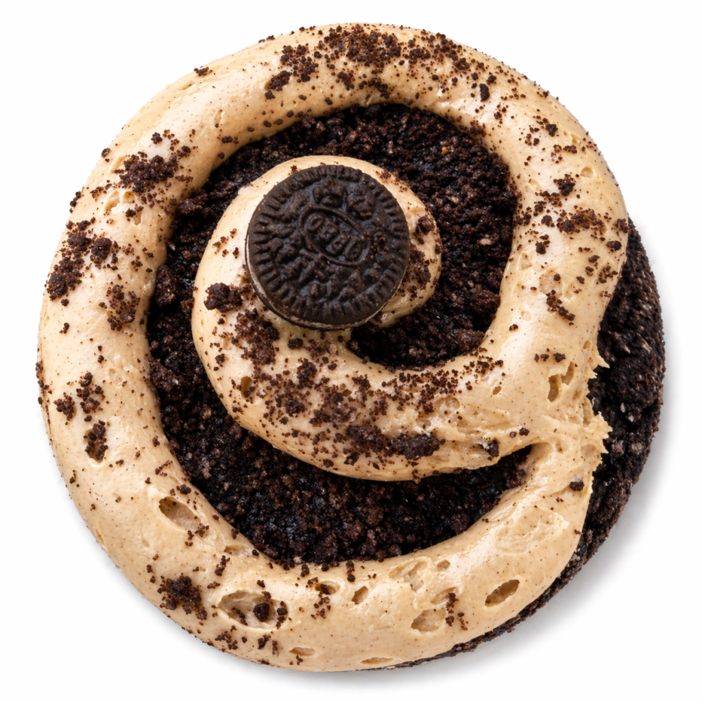 Chocolate Peanut Butter Crumbl Cookie ft. OREO