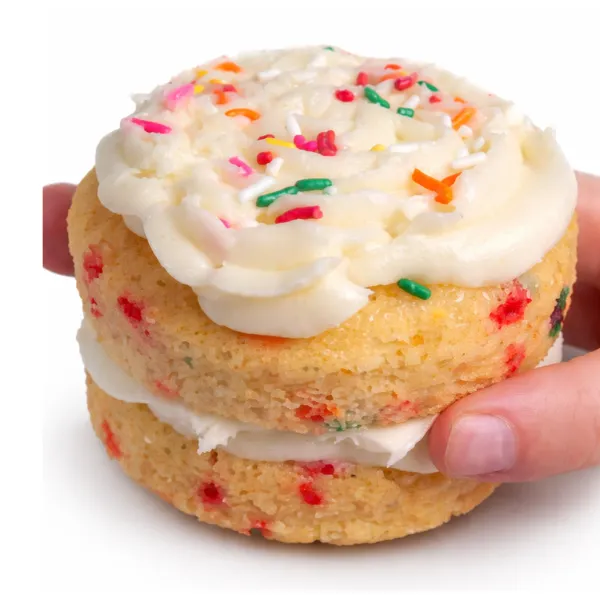 Confetti Cake Crumbl Cookie