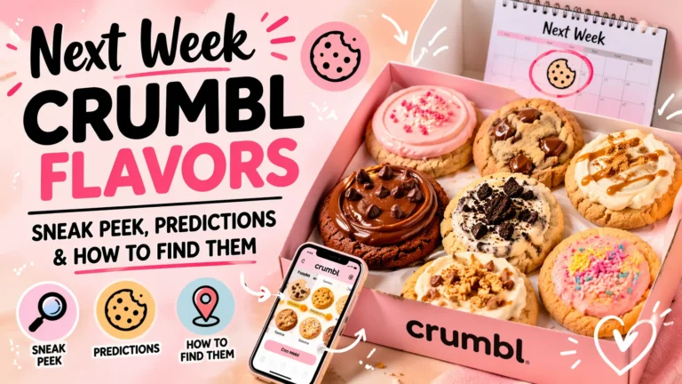 Next Week Crumbl Flavors — Sneak Peek, Predictions & How to Find Them 