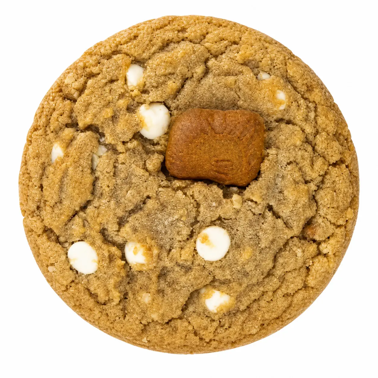 Biscoff® White Chip Crumbl Cookie