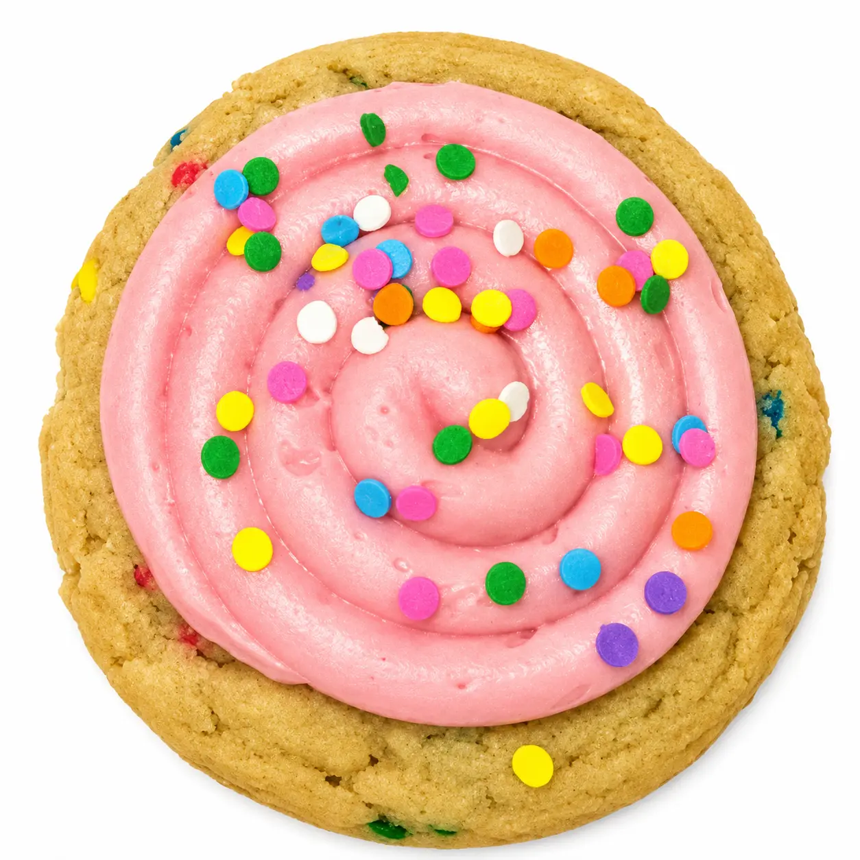 Confetti Cake Crumbl Cookie