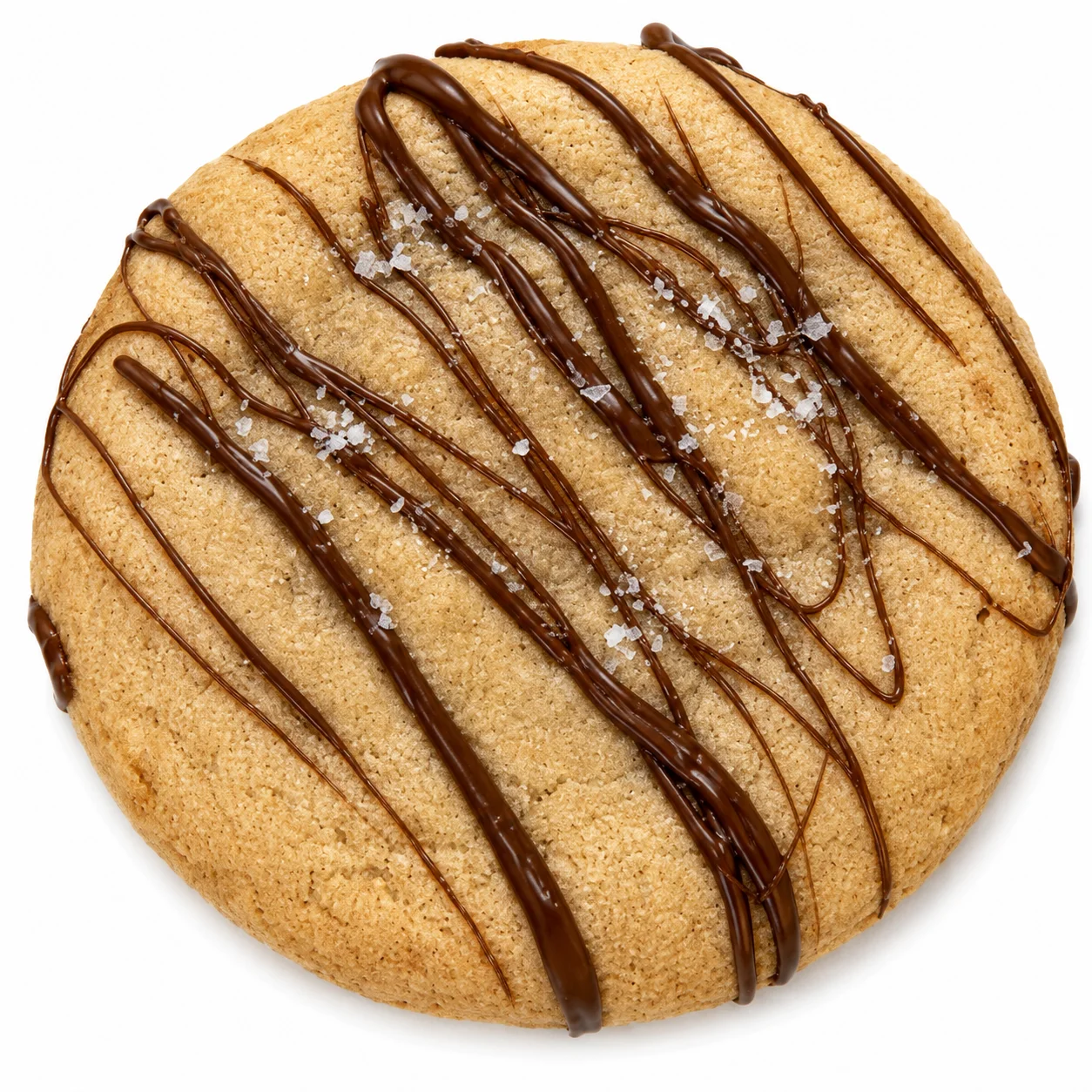 Hazelnut Sea Salt Crumbl Cookie