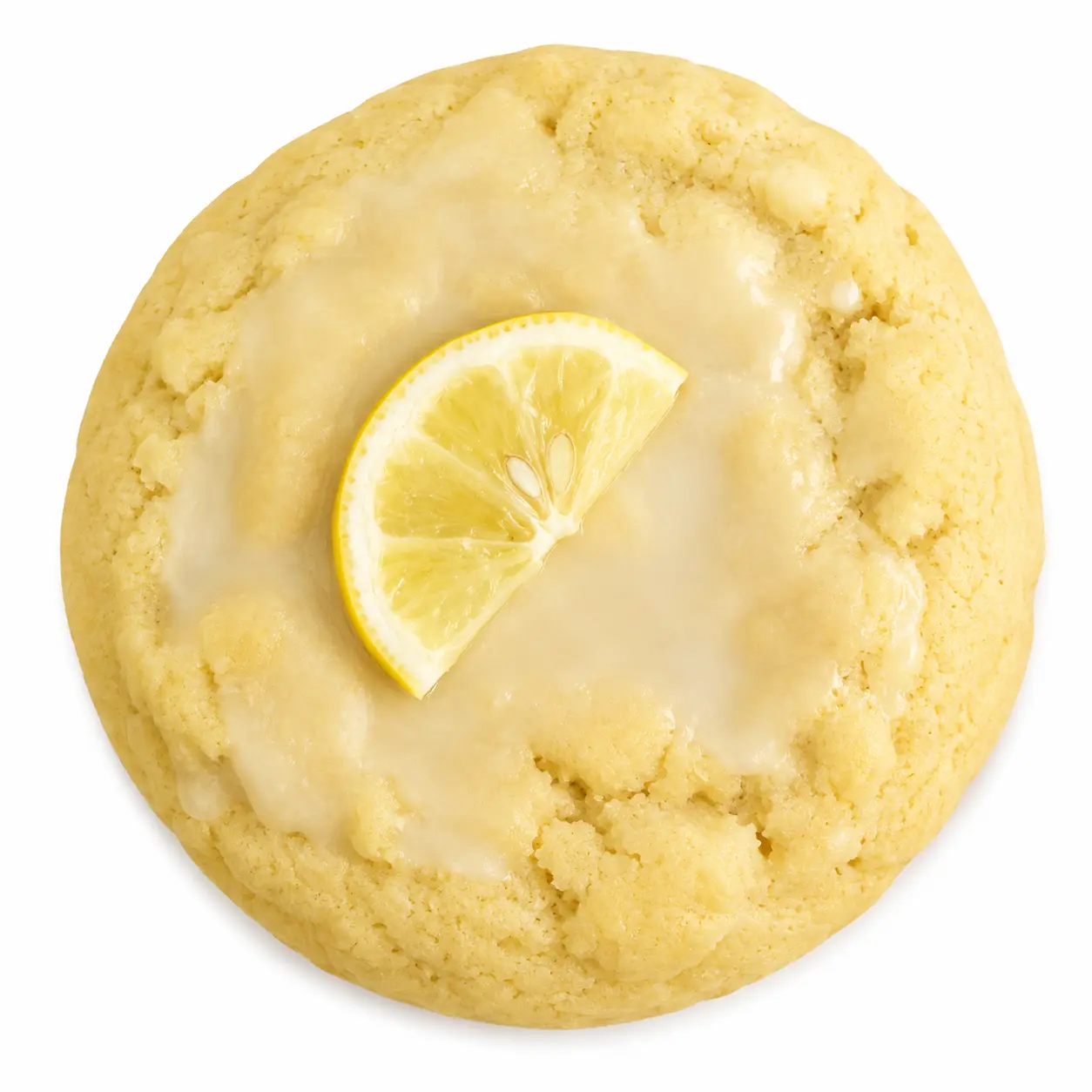 Lemon Glaze Crumbl Cookie