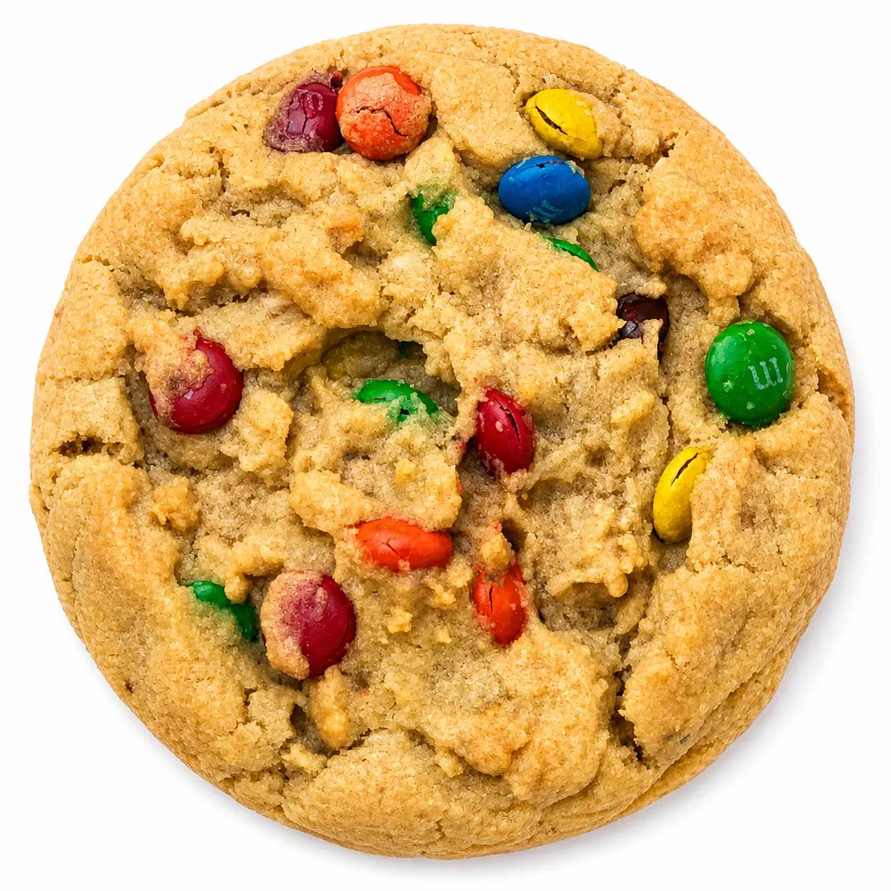 M&M Crumbl Cookie