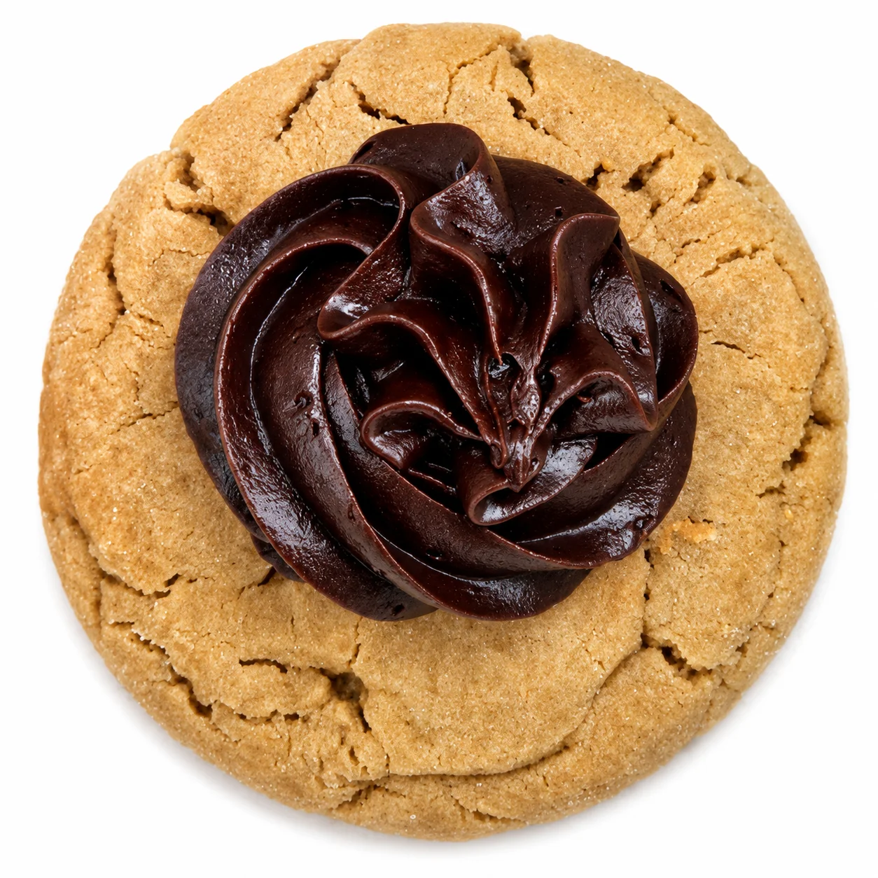 Peanut Butter Blossom Crumbl Cookie