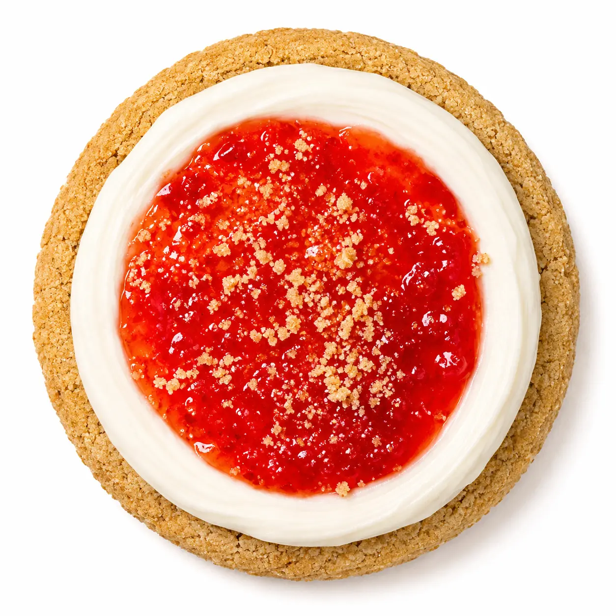 Strawberry Cheesecake Crumbl Cookie