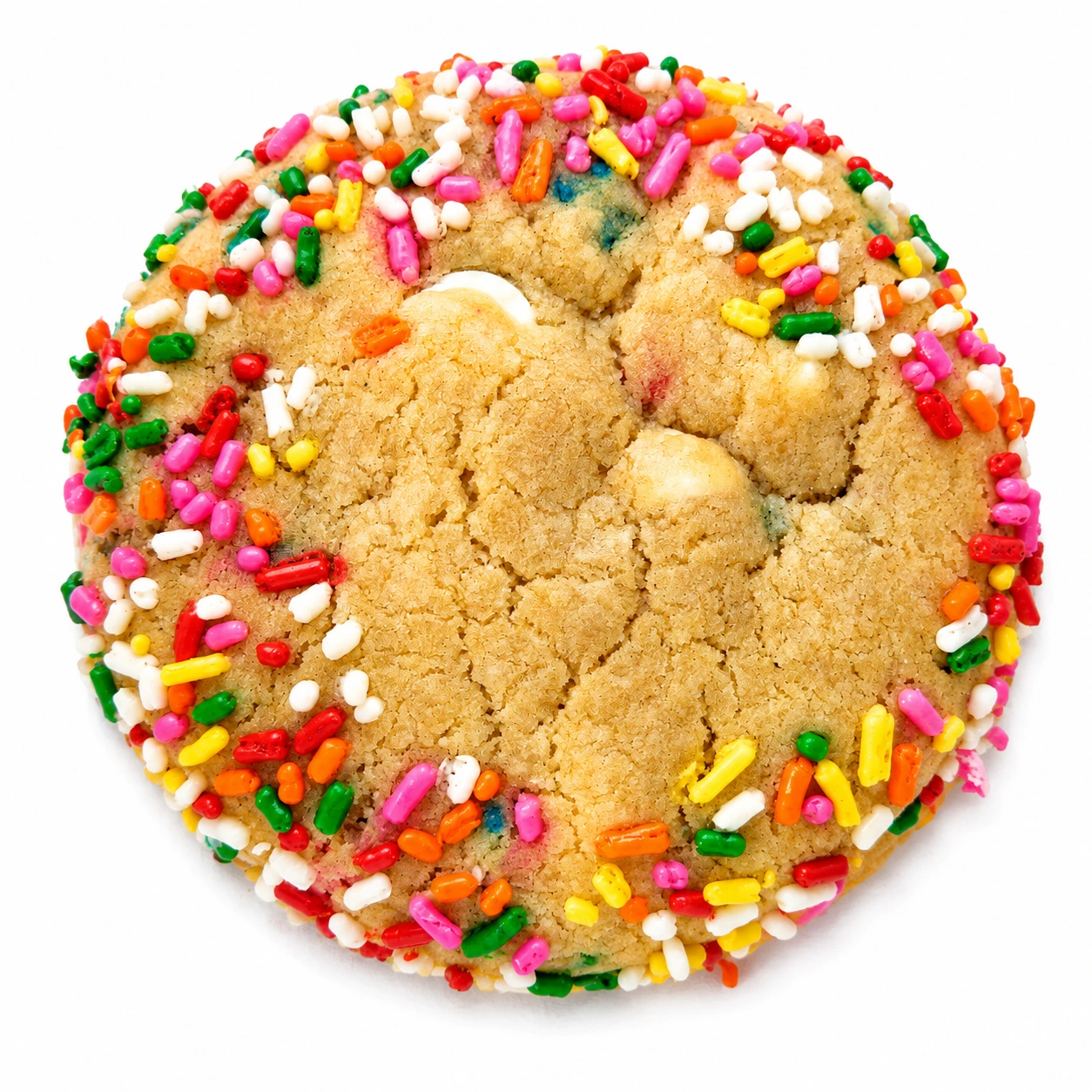 Cake Batter Blondie Crumbl Cookie