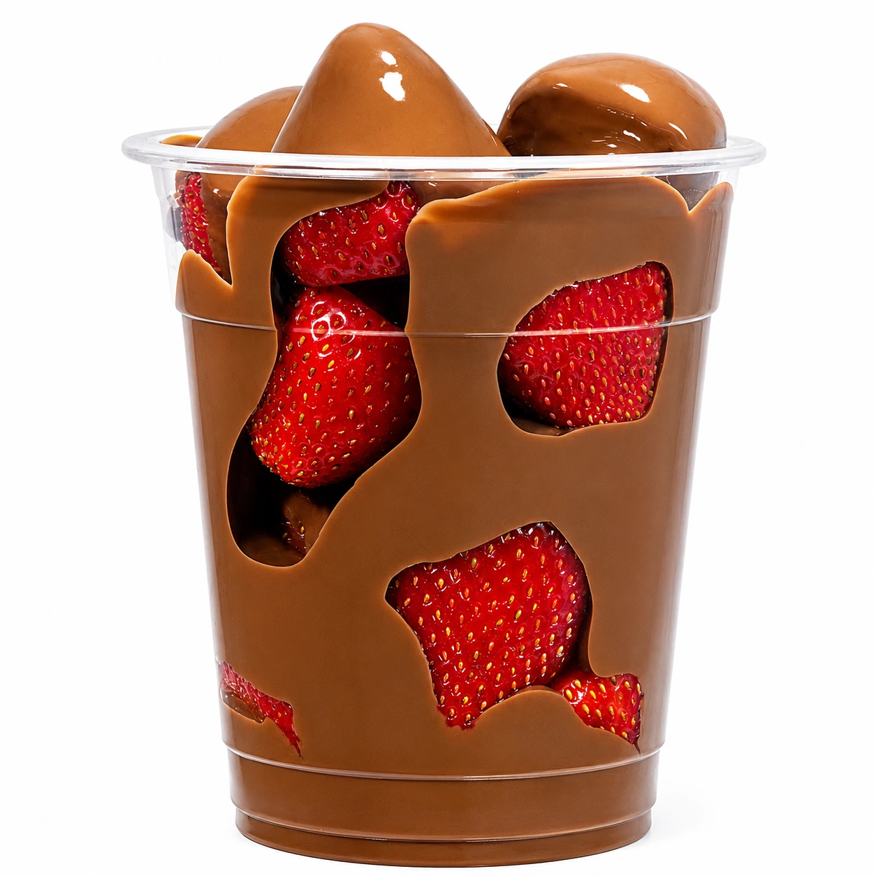 Chocolate Strawberry Cup Crumbl
