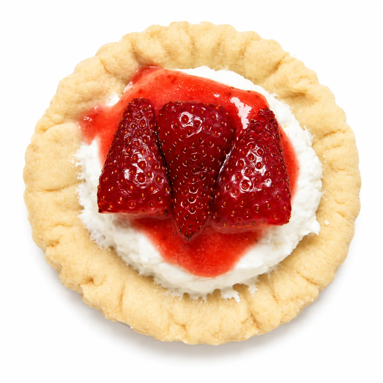 Strawberries 'n' Cream Crumbl Cookie