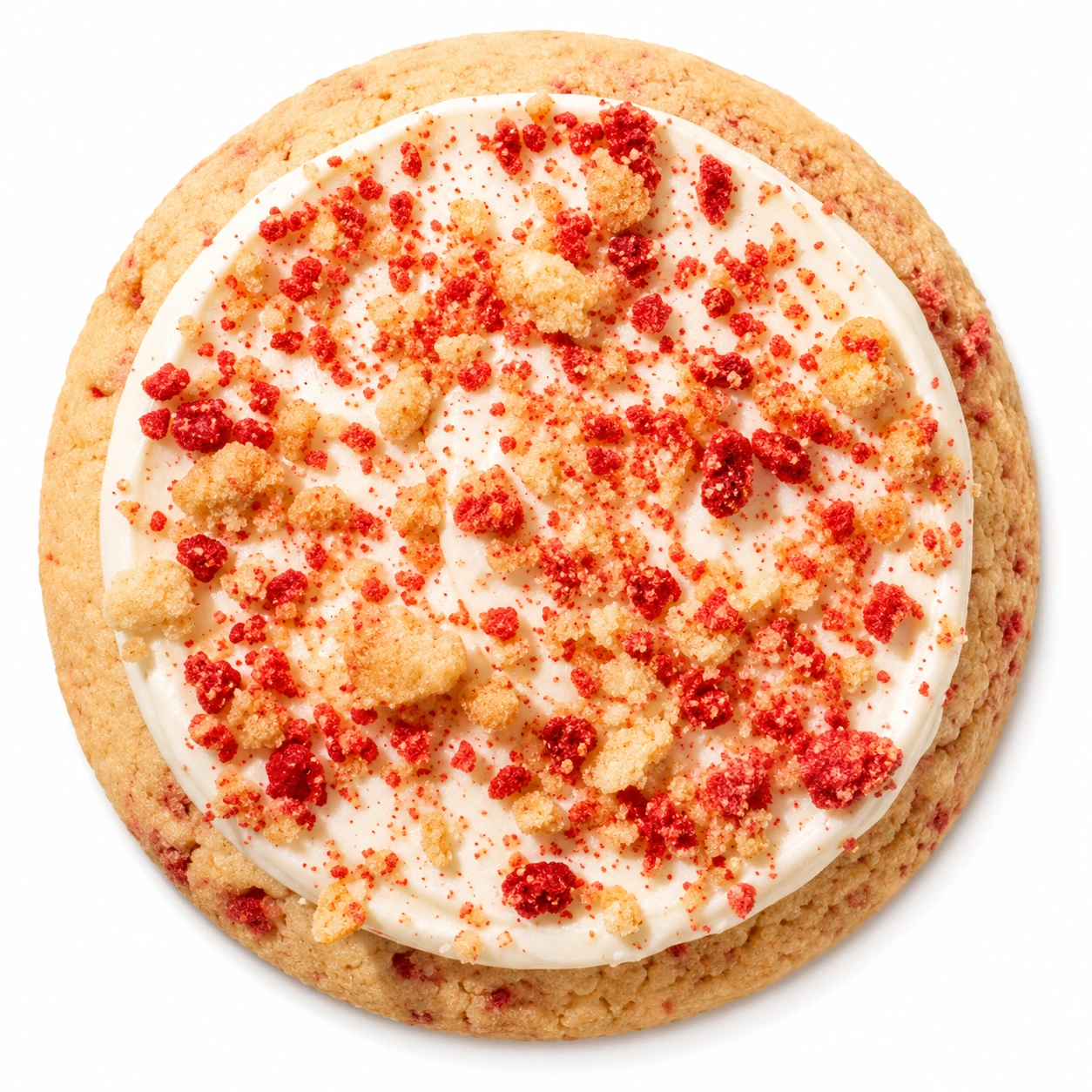 Strawberry Ice Cream Bar Crumbl Cookie