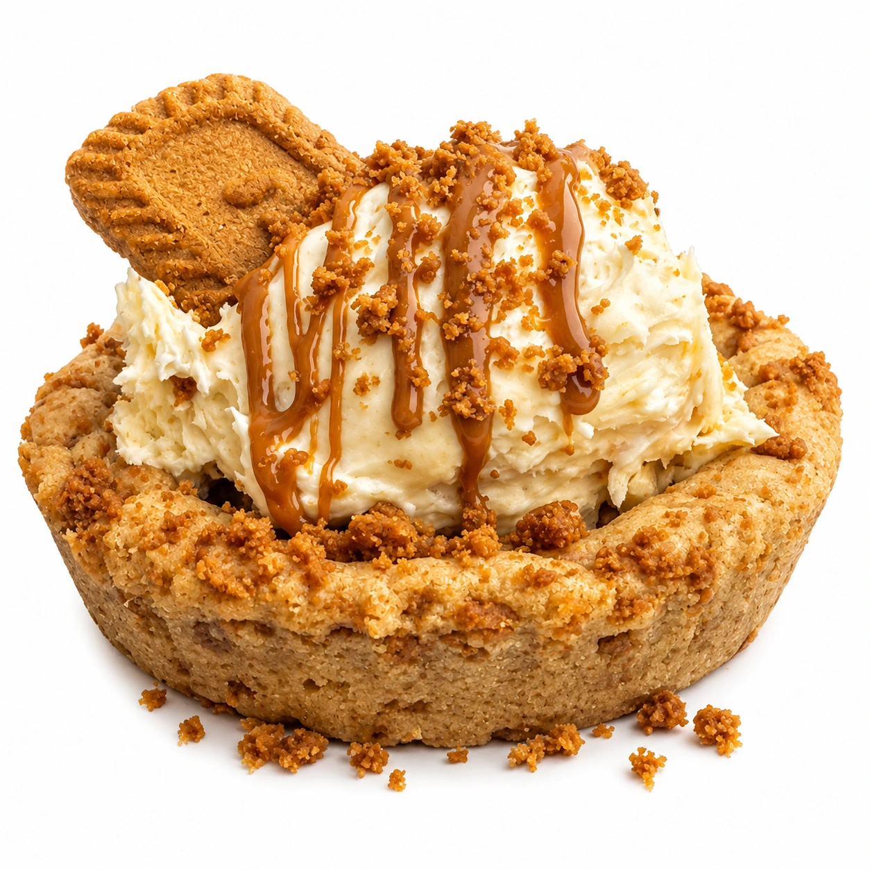 Biscoff Skillet Cookie