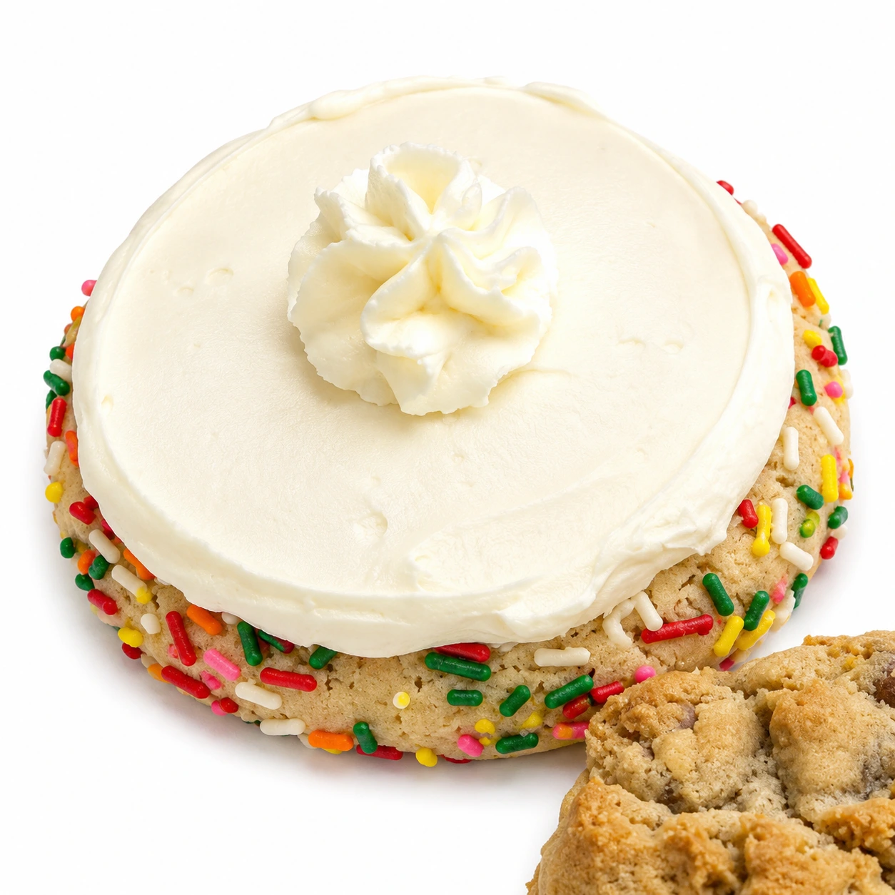 Confetti Milkshake Crumbl Cookie