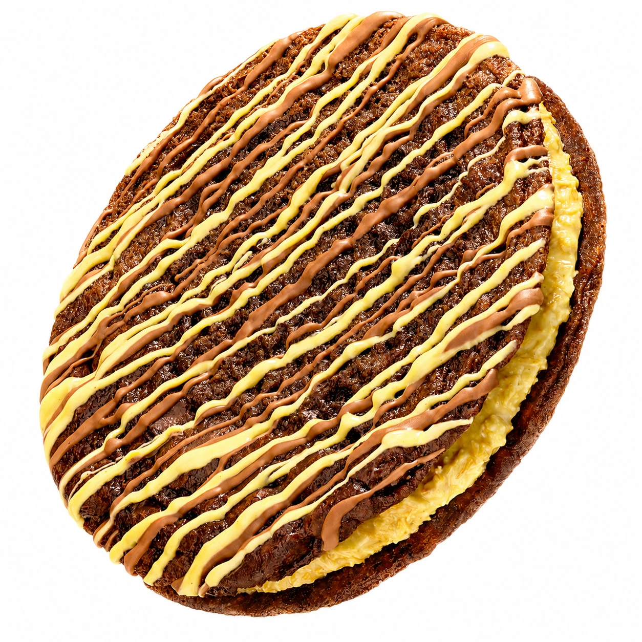 Dubai-Style Chocolate Thin Sandwich Crumbl Cookie