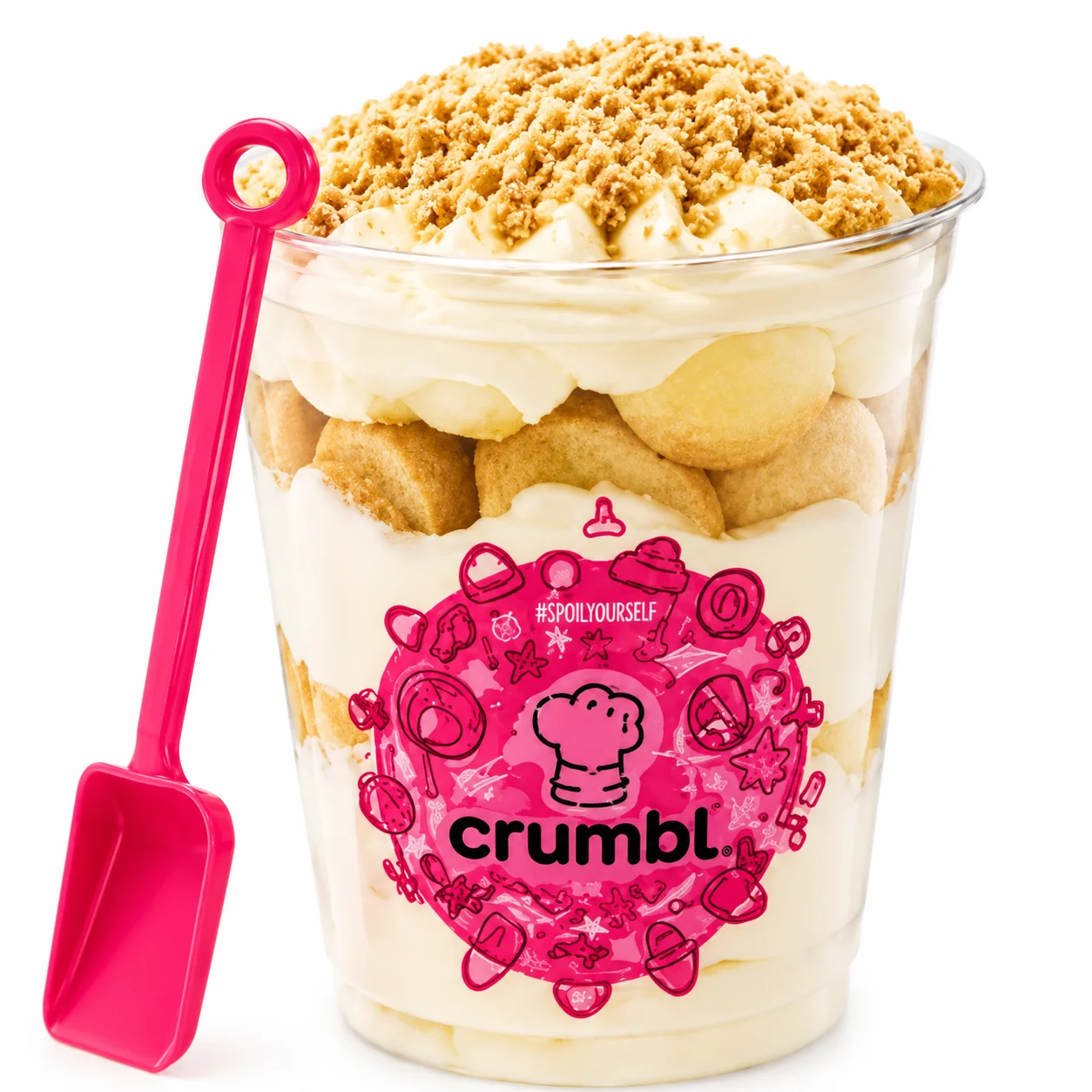 Sandy Beach Banana Pudding Crumbl
