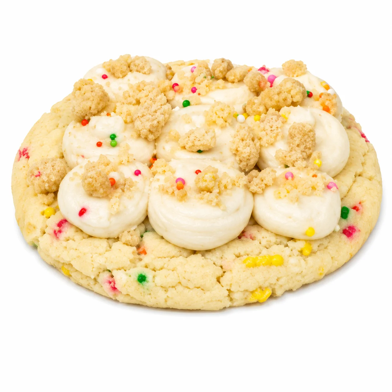 Confetti Dunker Crumbl Cookie
