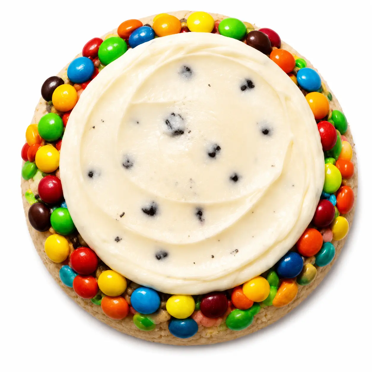 Rainbow Shake Crumbl Cookie