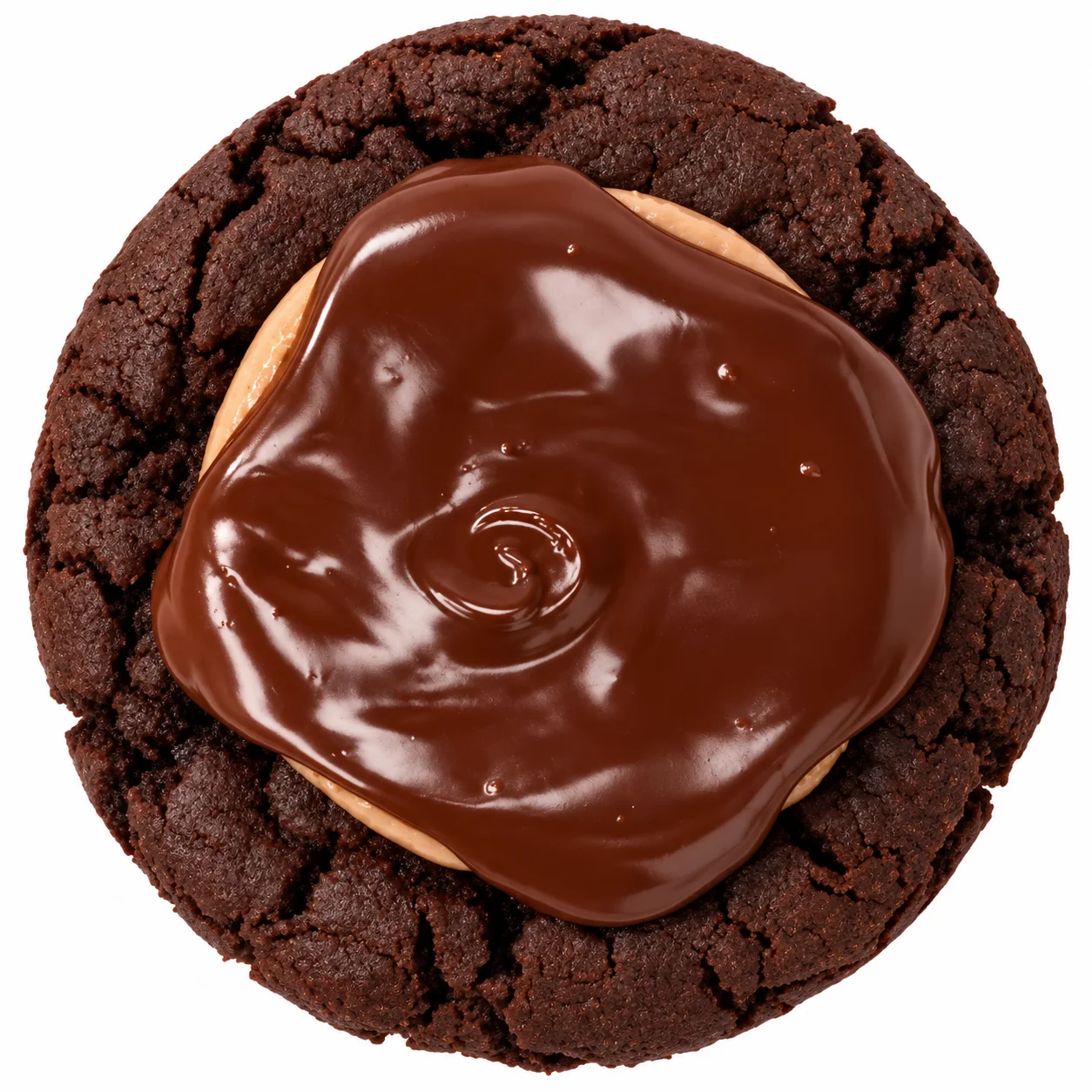 Buckeye Brownie Crumbl Cookie