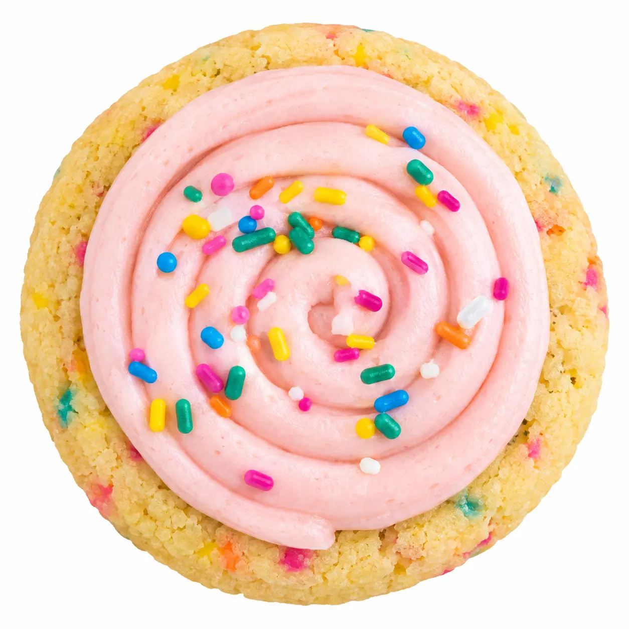 Confetti Cake Crumbl Cookie