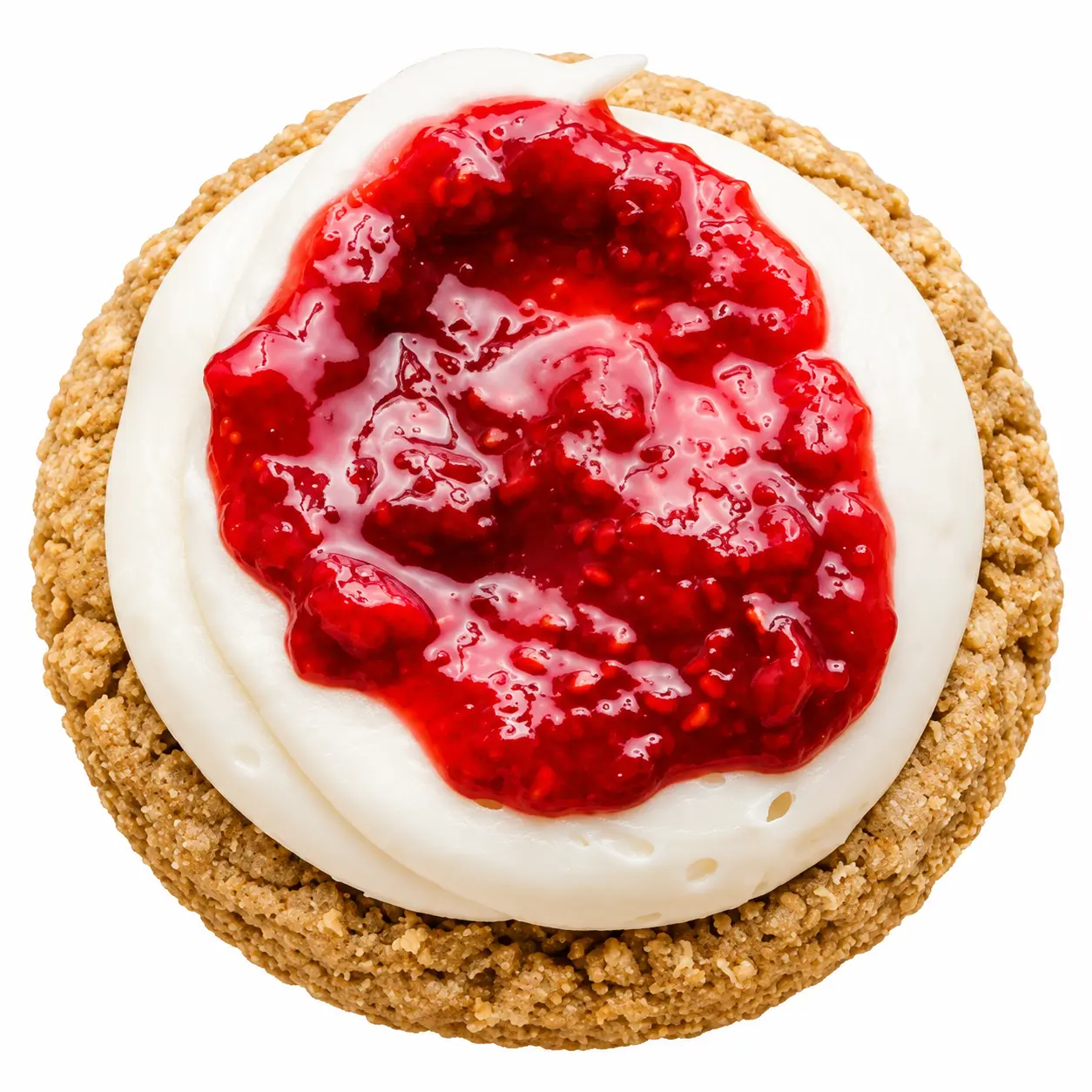 Raspberry Cheesecake Crumbl Cookie