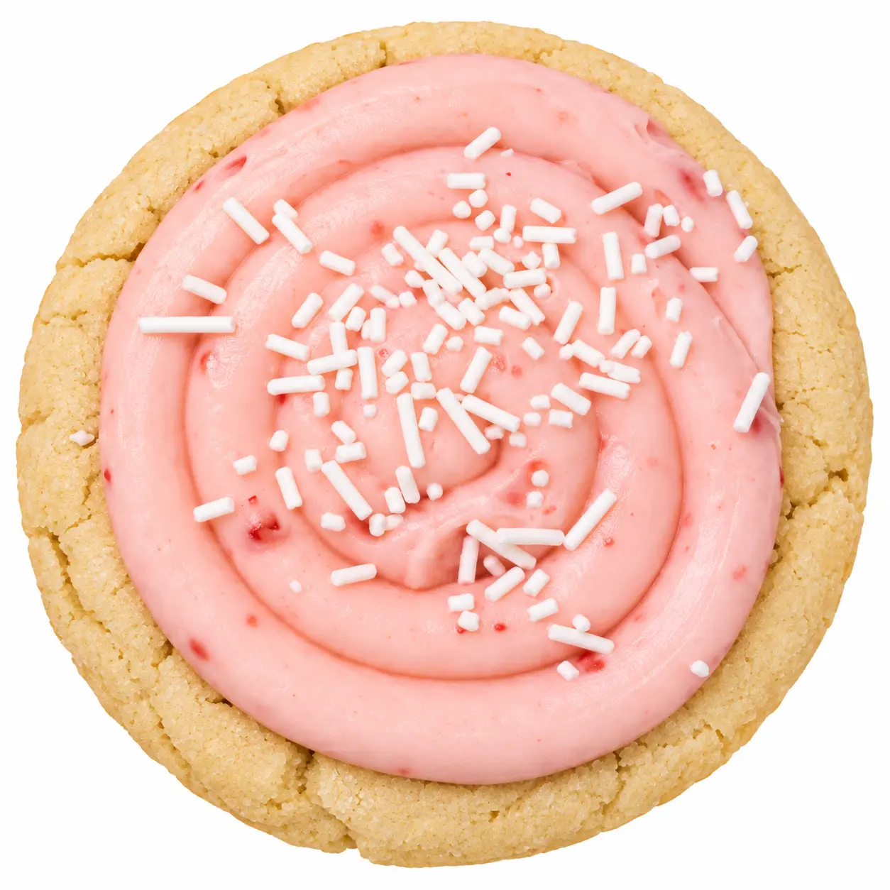 Strawberry Cupcake Crumbl Cookie