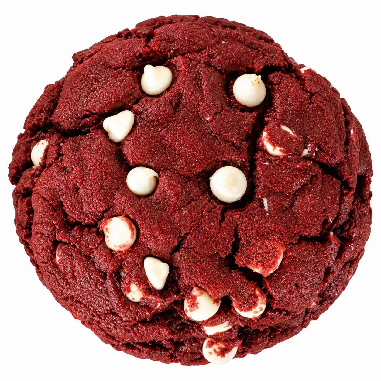 red velvet crumbl cookie