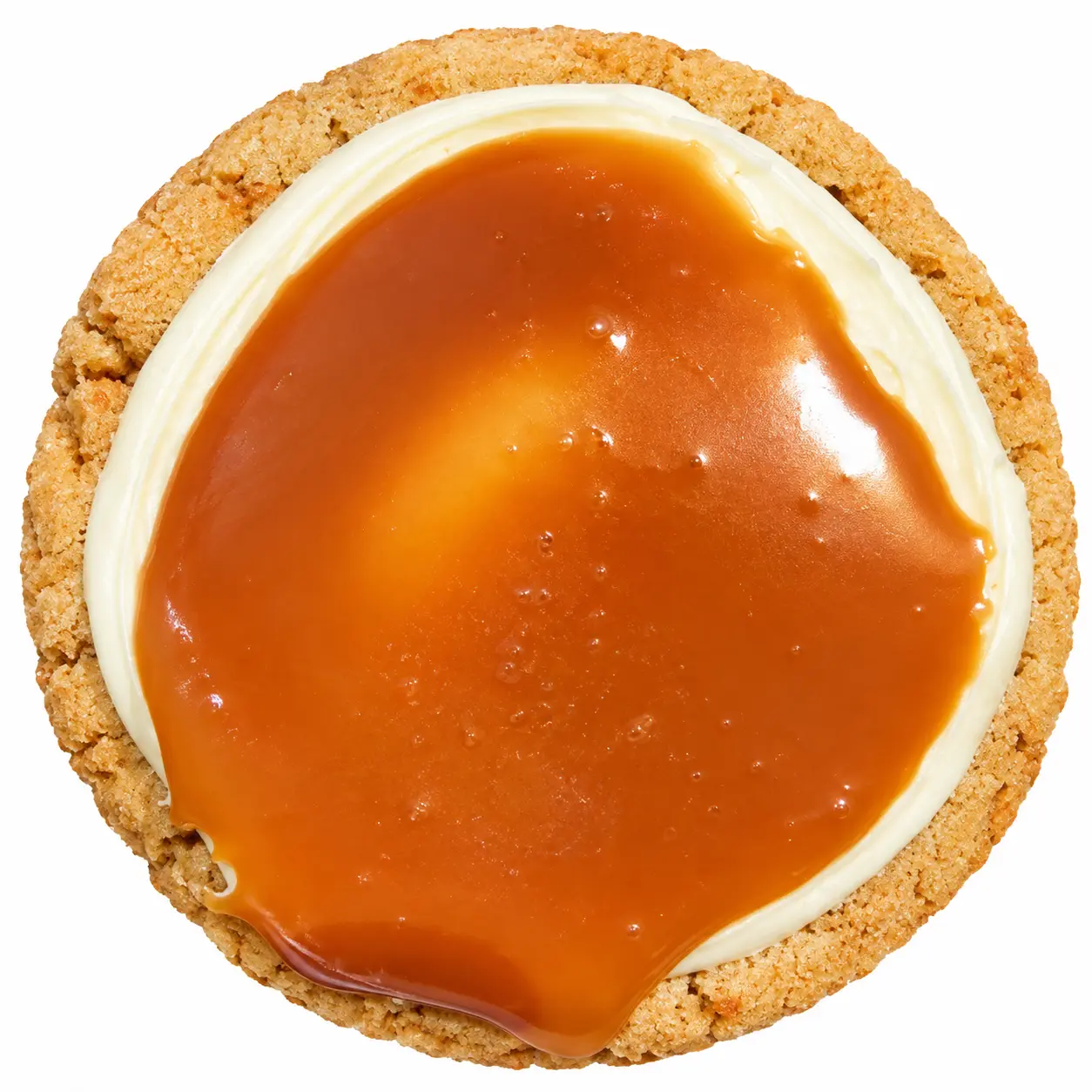 Crumbl Salted Caramel Cheesecake Cookie