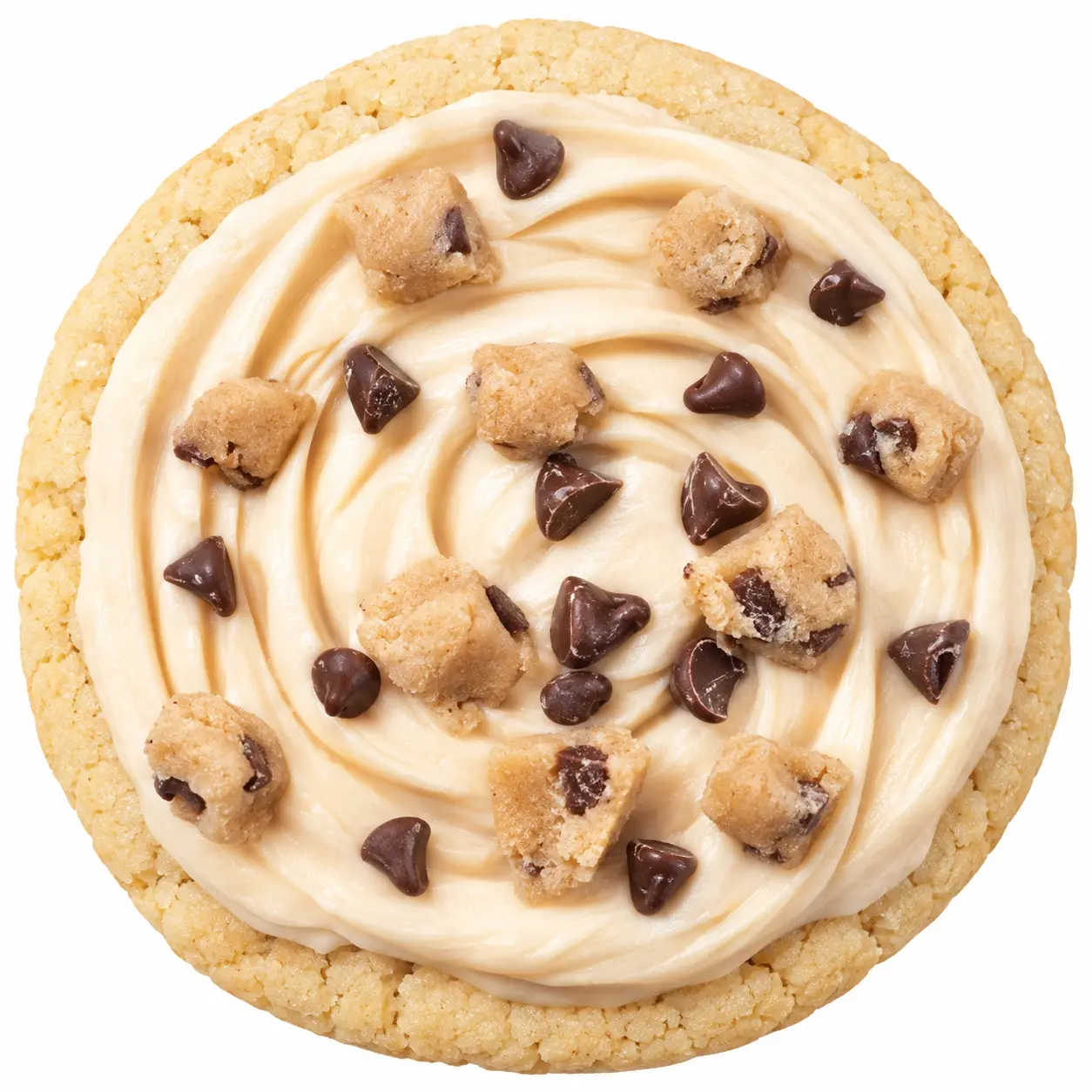 Crumbl Cookie dough cake cookie
